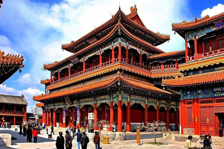 Lama Temple or Yonghegong Temple Architecture