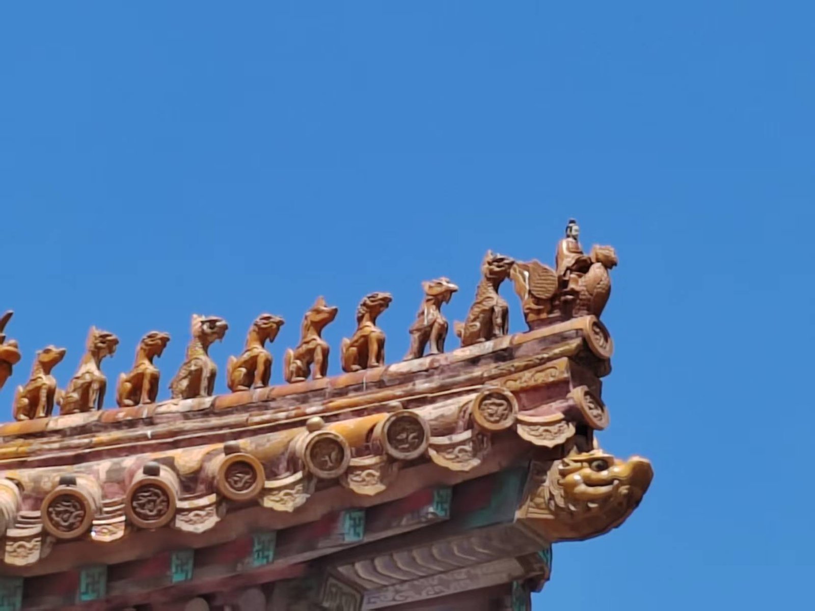 Forbidden city animals and figures