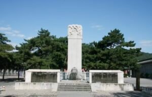 Ming tomb granite pillar