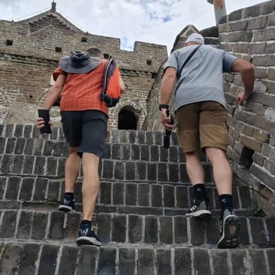 Climbing the Great Wall Climbing the great wall