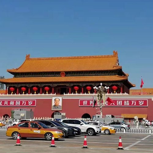 Visit Tiananmen square during Beijig holiday