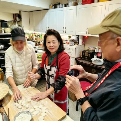 Interactive Chinese dumpling making class with a local host in Beijing